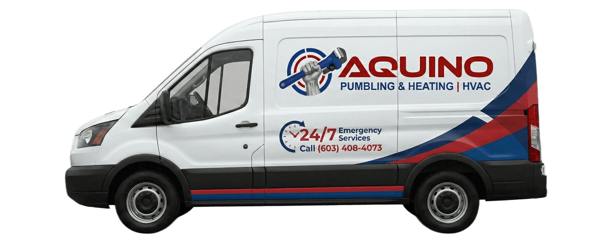 Aquino Home Solutions service van