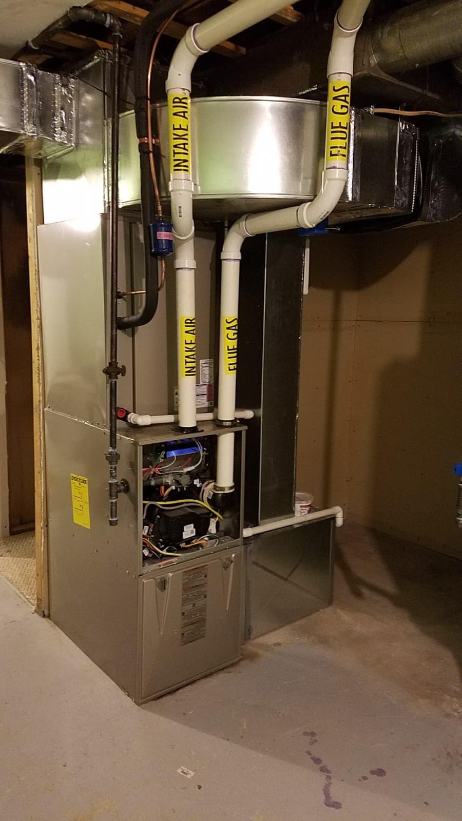 Furnace installation
