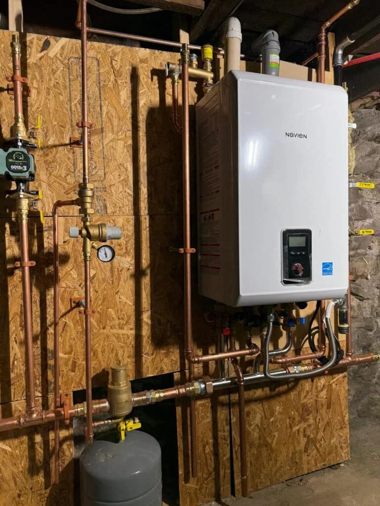 Boiler system installation